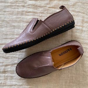 Mens Loafers With Brown Thread